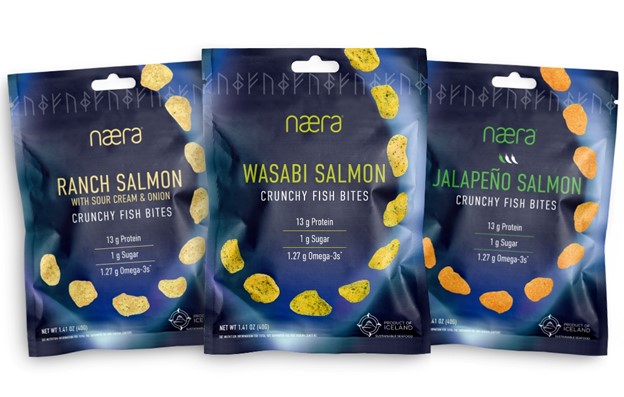 Næra® Snacks launches Crunchy Salmon Bites at Winter Fancy Food Show 2025, Booth 941